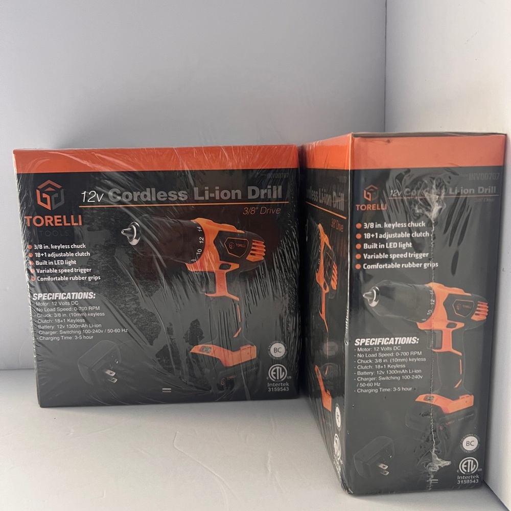 Torelli 12V Cordless Li-ion Drill